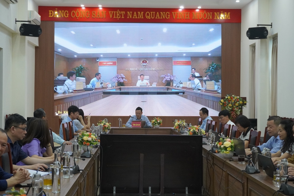 BỘ KHOA HỌC VÀ CÔNG NGHỆ TỔ CHỨC HỘI NGHỊ TRỰC TUYẾN GIAO BAN QUẢN LÝ NHÀ NƯỚC QUÝ I/2026